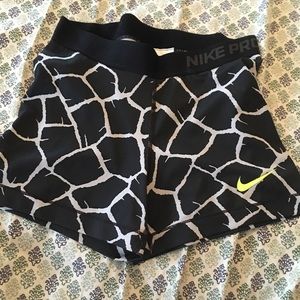 Women’s Nike Pro Compression shorts